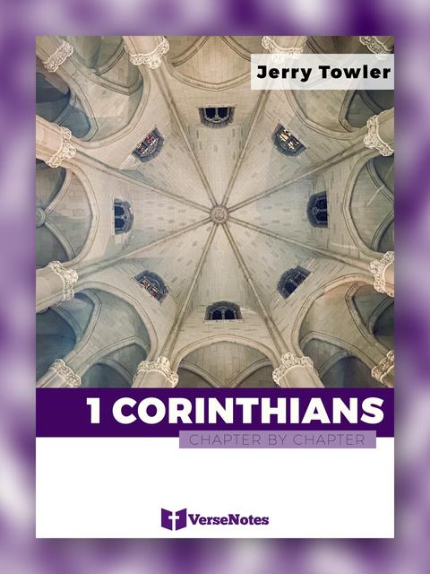 1 Corinthians Chapter By Chapter guide cover