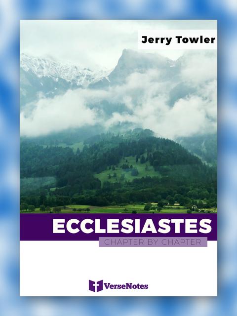 Ecclesiastes Chapter By Chapter guide cover