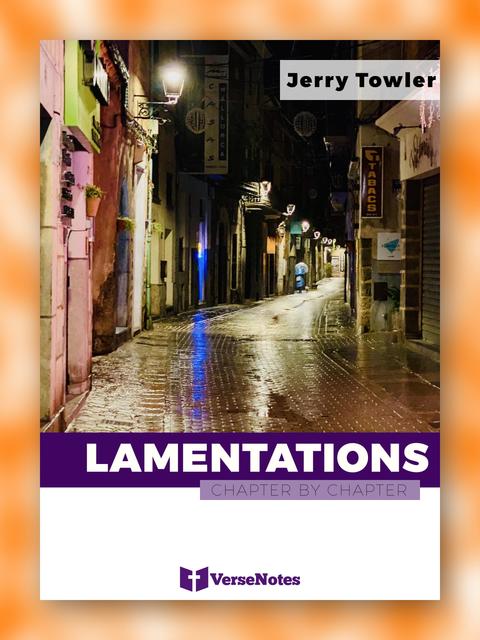 Lamentations Chapter By Chapter guide cover