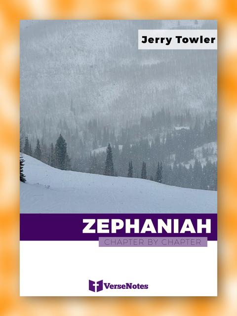Zephaniah Chapter By Chapter guide cover
