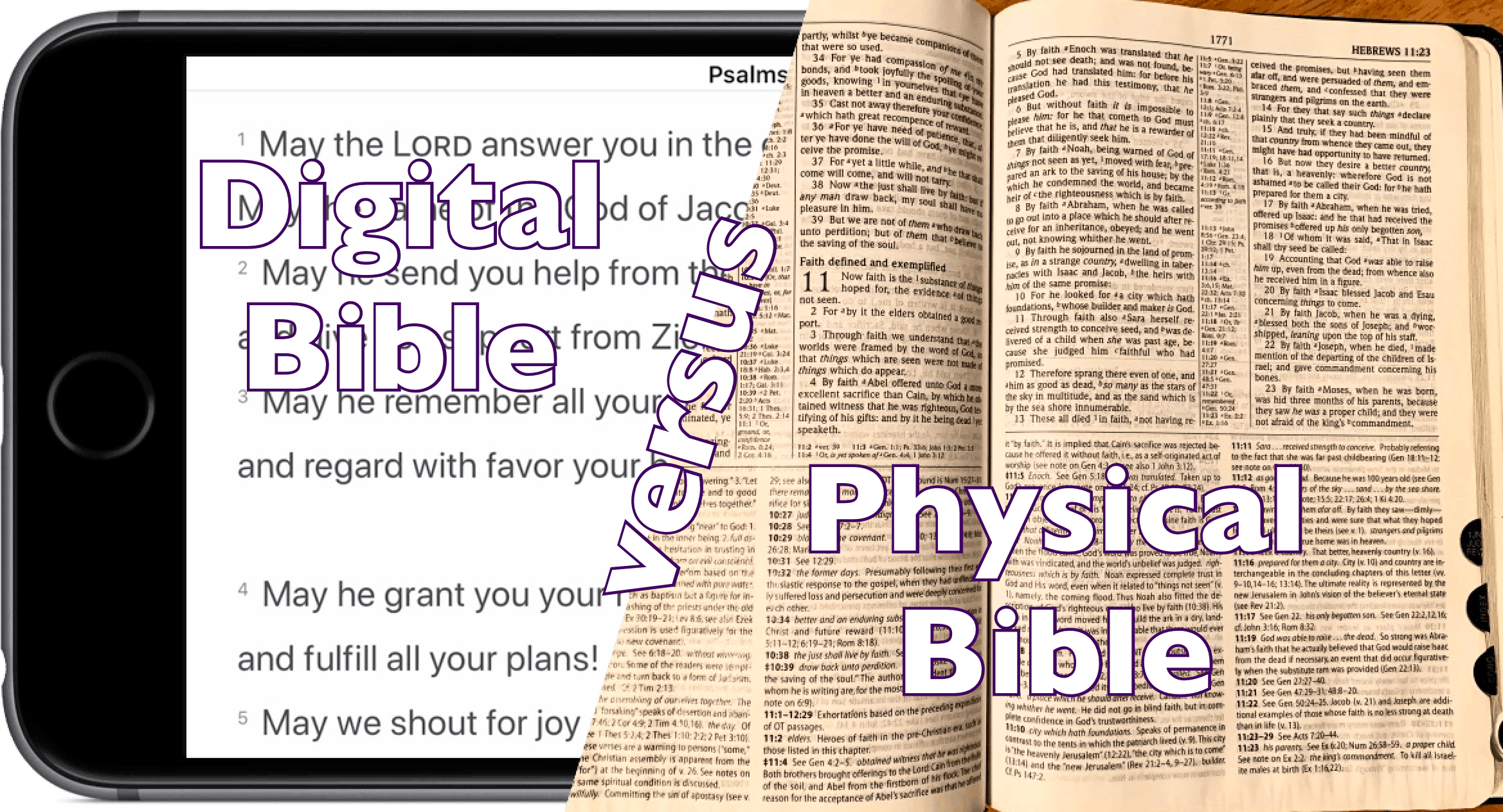 15 Reasons to Use a Digital Bible Instead of a Physical Bible