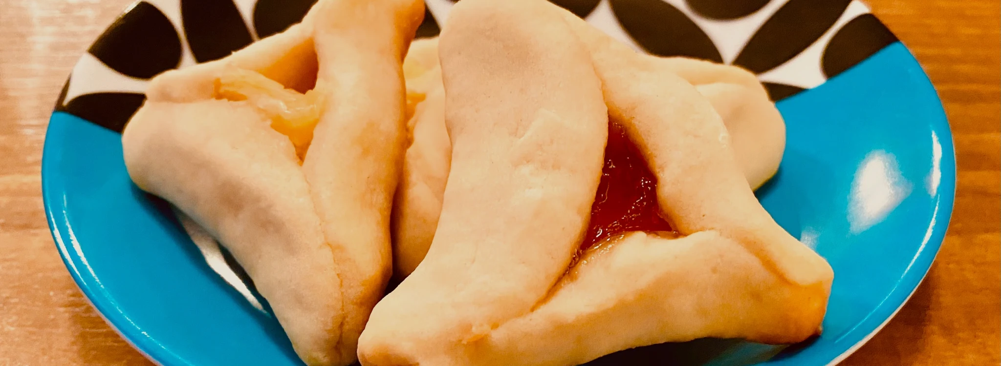 American hamantaschen filled with jelly.